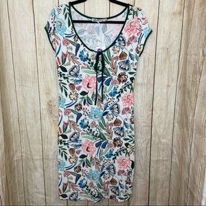 Queen Mum Maternity Floral Dress Sz M